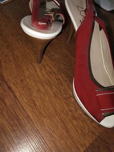 Qadın ayaqqabısı – açıq burunlu, tək qayışlı, incə hündürdaban - — 2