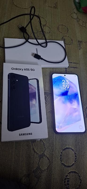 Samsung Galaxy A55 5G, 256 GB, rəng - Göy, Sənədlərlə — 4