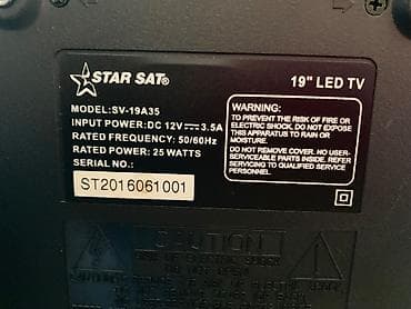 tv box s: Starsat markalı balaca televizor satılır. Demək olarki heç istifadədə — 2