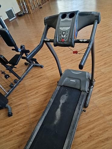 ştanq daşları: Ev üçün mini-fitnes dəstləri - Qaçış trenajoru: geniş qaçış səthi — 5