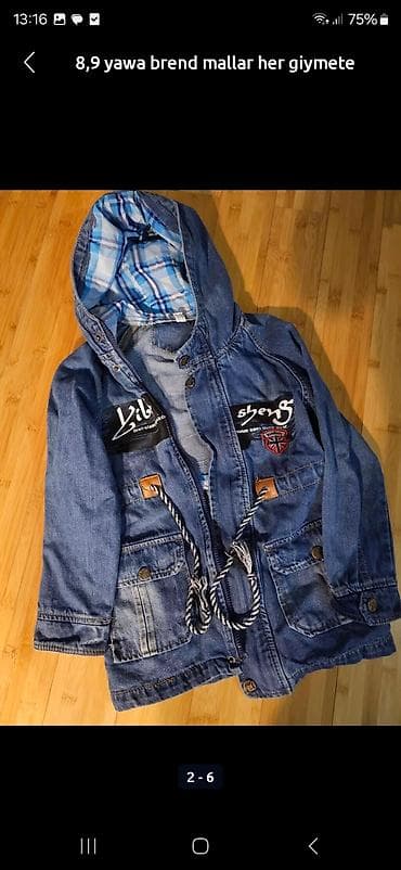 şalvar tulum: Uşaq dəsti, Oğlan üçün, 8 - 9 yaş, Zara Kids — 9
