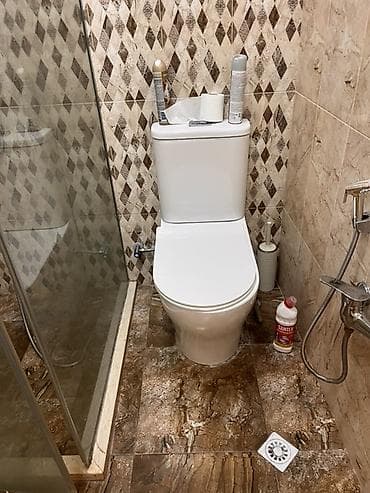 Borular: Unitaz + sarnıçlı kombi model WC komplekti - Kompakt, döşəməyə — 1