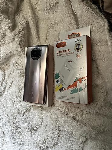 samsung tab s8 plus: Poco X3 NFC, 128 GB, rəng - Qızılı, Face ID — 3