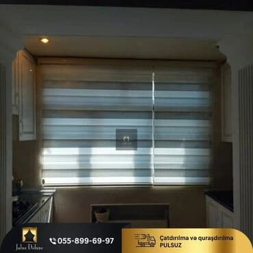 ucuz tüller: Jalüz pərdə ucuz sok qiymətlər bizdə 2 ya 3 günərzində hazırlama — 5