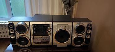 komputer monitoru: Samsung mini Hi-Fi musiqi sistemi - 4 bloklu konfiqurasiya: mərkəzi — 4