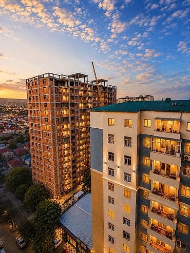 sumqayitda ipoteka evler 2022: 2 otaqlı, Yeni tikili, 77 kv. m — 1