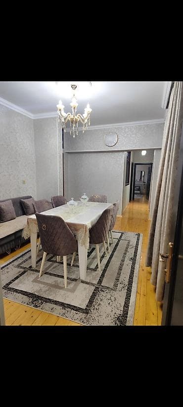 Satılır: tam mebel və tekstil dəsti ilə yığılmış ev daxili interyer — 1
