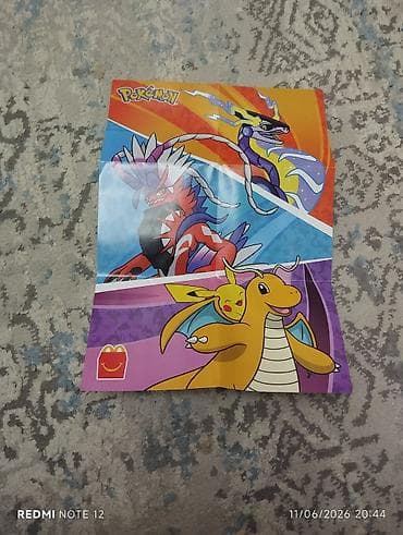 pokemon kartları: Hamisi 10 AZN McDonald's Pokemon Pokémon kolleksiya seti Məzmun: - 4 — 2