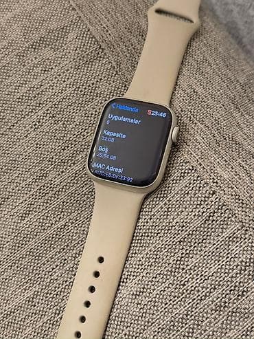 Smart saat, Apple, Suya davamlı, rəng - Bej