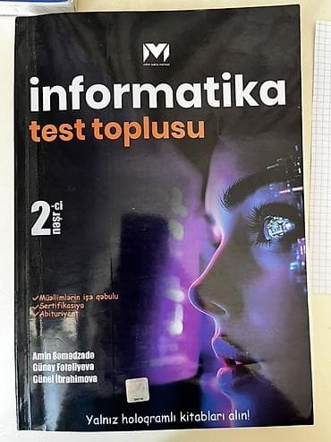 ipg informatika: Müəllim Tədris Mərkəzi nəşri – “İnformatika Test Toplusu”, 2-ci hissə — 1