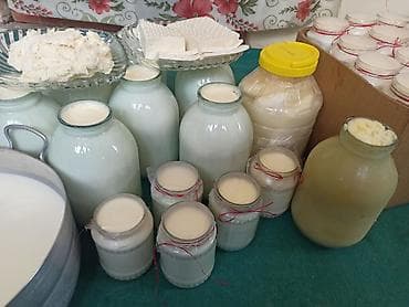 1 ltr --1 m 40 qəpik ( Süd ) 3 kq balon --4 m 50 qəpik (qatiq) 600 qr