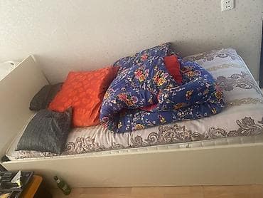 ucuz laminant: İşlənmiş, Təknəfərlik çarpayı, Bazasız, Matras ilə, Siyirməsiz — 3