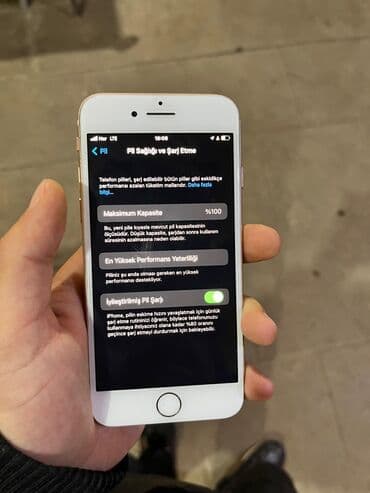 Apple iPhone: IPhone 8, Rose Gold, Barmaq izi — 4