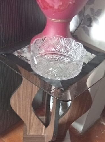 Təmiz xrustal Meyvə qabı 2 ədəd