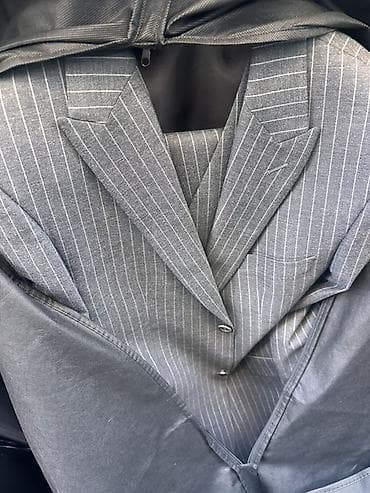 Kostyum, Demisezon, rəng - Boz