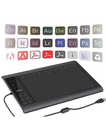 planşet qelemli: Xoppox - Qrafik planşet. Ekransız Qrafik tablet qrafik dizaynerlər — 7