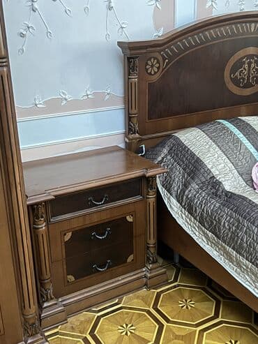 taxta şkaf: İkinəfərlik çarpayı, Dolab, Komod, Termo, Türkiyə, İşlənmiş — 4