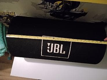 Dinamiklər və sabvuferlər: JBL avtomobil subvuferi – silindrik “bass tube” - Brend: JBL orjinal — 2