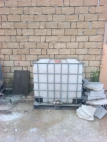 su cəni 5 ton: Bak, Plastik, 1000 l l, İşlənmiş — 1