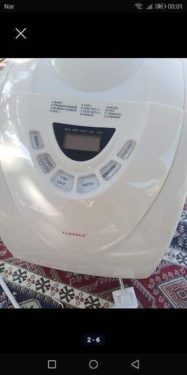 Salam yeni çörək bişirən maşındır təcili satılır! LUXELL Dir istəsəz — 2