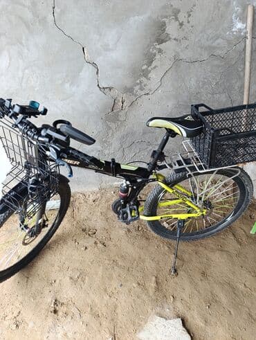 Şəhər və yük daşımağa uyğun velosiped. Xüsusiyyətlər: - Dağ/şəhər
