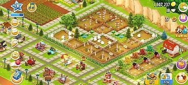 Hay Day oyunu üçün inkişaf etmiş ferma hesabı - Səviyyə: 78 - Pul: 1 — 3