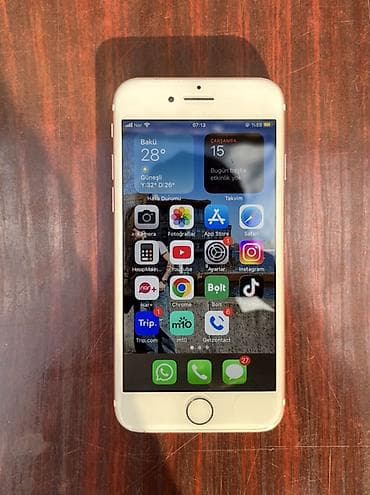 IPhone 7, 32 GB, Rose Gold, Barmaq izi lalafo.az -da IPhone 7, 32 GB, Rose Gold, Barmaq izi