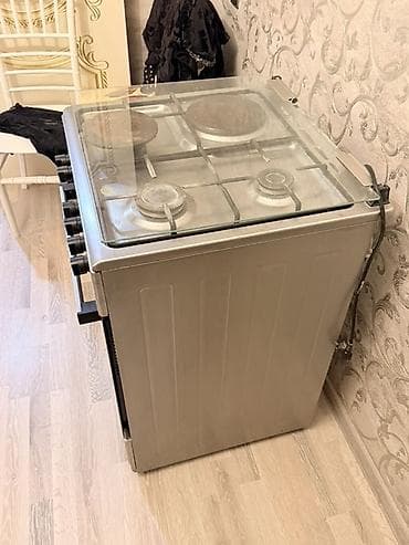 4 luk kabel: Hoffmann markalı kombinə edilmiş soba təqdim olunur. Model paslanmayan — 4