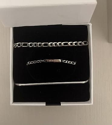 Calvin Klein – 3-lü zəncir bilərzik dəsti - Brend: Calvin Klein -