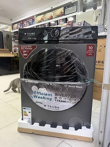 printer rəngi: 🧺 Tutum: 8 kq * ⚙️ Sıxma: 1200 dövr/dəq * 🔄 Proqram: 11 * ⚡ Enerji — 1