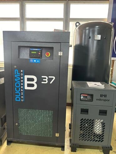 Vidalı kompressorlar satisdadir bir il garanti ile verilir