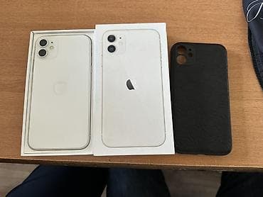 IPhone 11, 64 GB, Ağ, Face ID