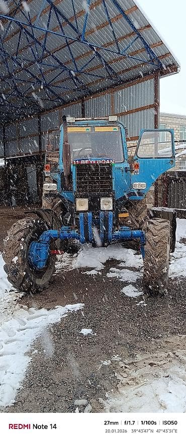Belarus MTZ-82.1 təkərli traktor - 4x4 (ön dartı) aqreqatlı - — 9