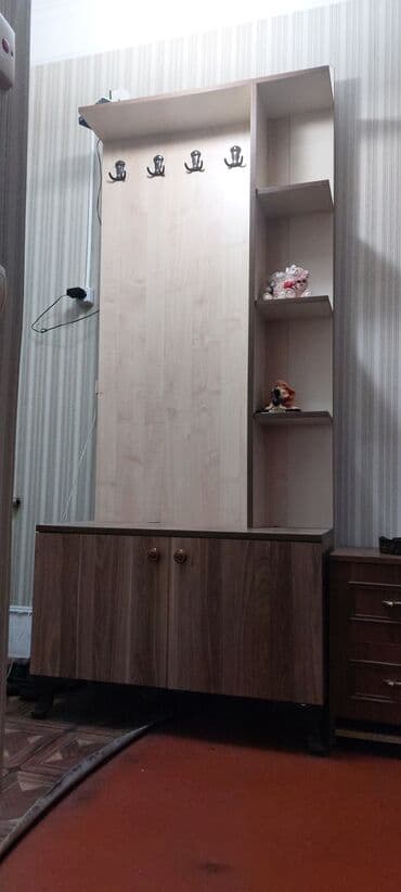 шкафчик в ванную комнату: Новый, Распашной, 2 двери Прямой шкаф, Шкаф в прихожей, Азербайджан — 2