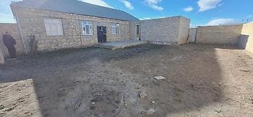 Həyət evləri və villaların satışı: Hasar daxilində həyət evi və torpaq sahəsi - Daş hasarla tam çevrili — 3