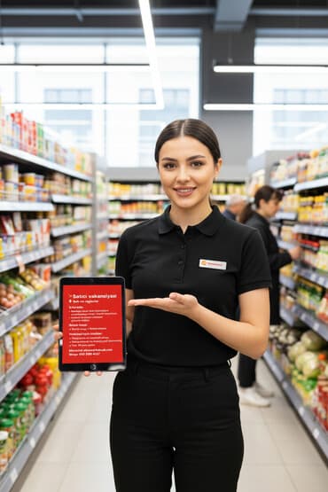 Satış məsləhətçisi tələb olunur, 18-29 yaş, Aylıq ödəniş