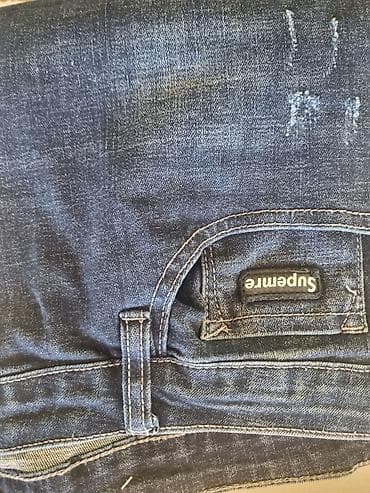 stringer alt geyimi: Cins şalvar, Supreme, 2XL — 4