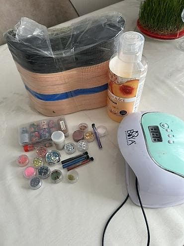 Manikür və dırnaq bəzəyi üçün komplekt - BOYA Professional UV/LED