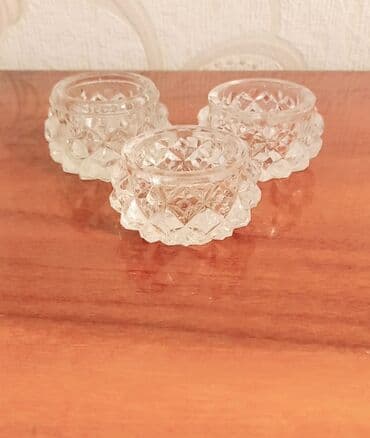 Продукты питания: Xrustal duzqabılar 5 ədəd. Hamsı birlikdə 7 manat — 3