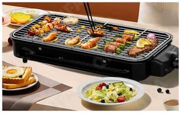 kabab manqalı: Elektrik manqal Ev üçün barbeqü manqal ☑️Elektrik Manqal Barbecue — 2