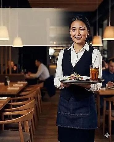 Ofisiant tələb olunur, Fast food, Gündəlik ödəniş, 18-29 yaş, 1-2 illik təcrübə