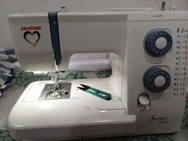 Tikiş maşını Janome, İşlənmiş,Elektromexaniki