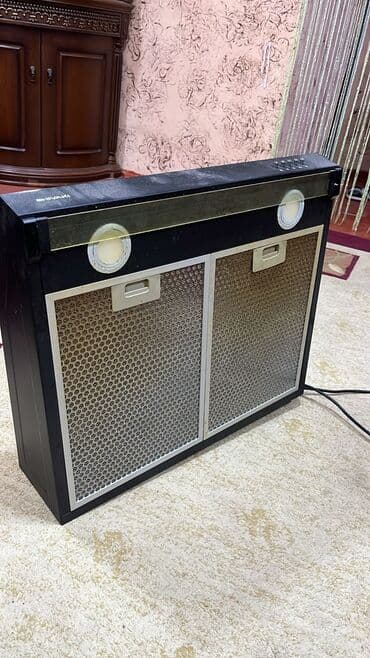 işlənmiş aspirator: Вытяжка цвет - Черный — 1