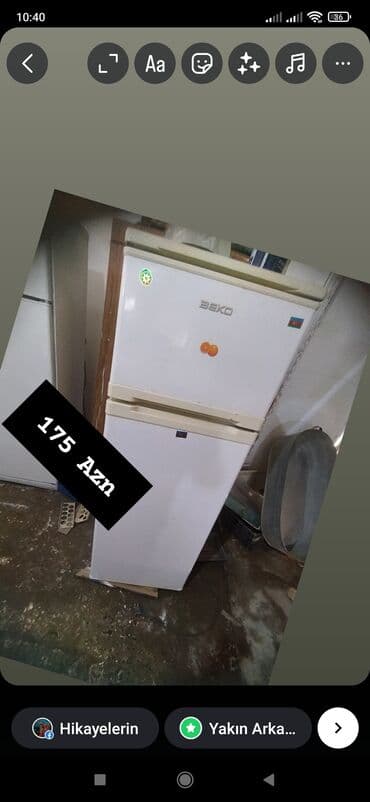 2 qapılı Elatus Soyuducu Satılır, Dolab içi — 1