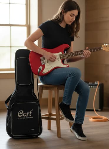 Gitaralar: Cort G Series elektrik gitara + orijinal Cort gig-bag Xüsusiyyətlər — 1