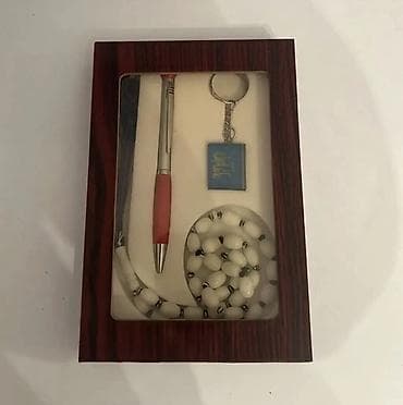 dini tort sekilleri: Hədiyyə dəsti – qələm, açarlıq, təsbeh və kitab ayracı - Zərif — 1