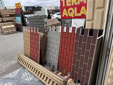 Декоративные панели для стен: Termo Aqlay fasad panelləri və dekorları Məhsul təsviri: - Fasad üçün — 4