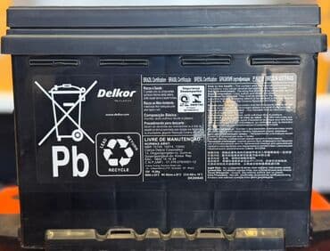 akkumulyator baku: Delkor, 60 ah, Orijinal, Yaponiya, Yeni — 1