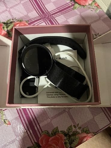 gol saat: Smart saat, Wonlex, Sensor ekran, rəng - Qara — 1
