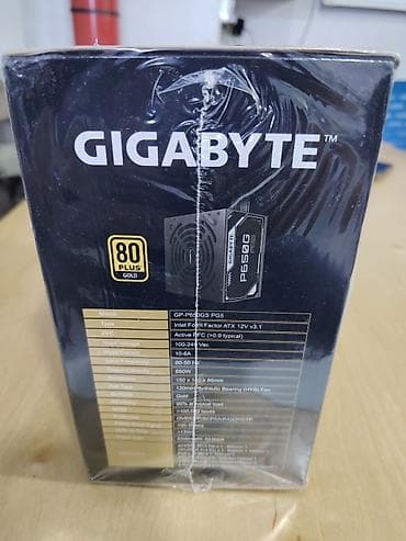 gigabyte: Gigabyte GP-P650GS PG5 650W 80 Plus Gold Güc Bloku (PSU) Parametrlər — 3